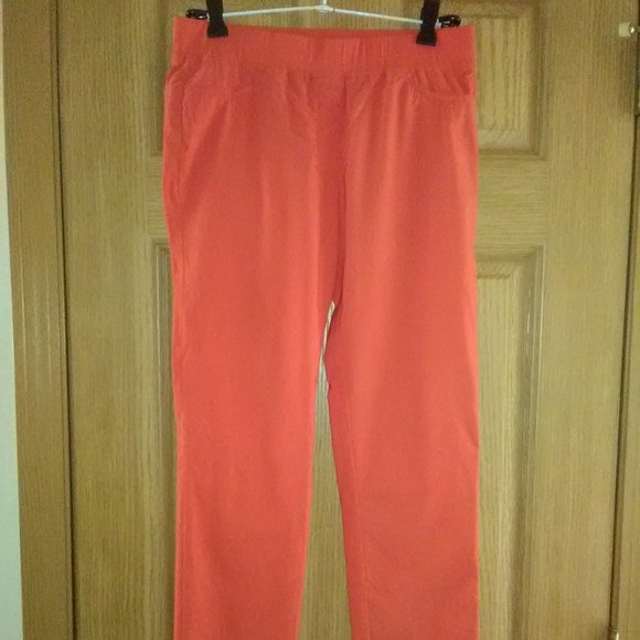 Crocodile Stretch Pull-On Ankle Pants EUC! - Picture 1 of 7